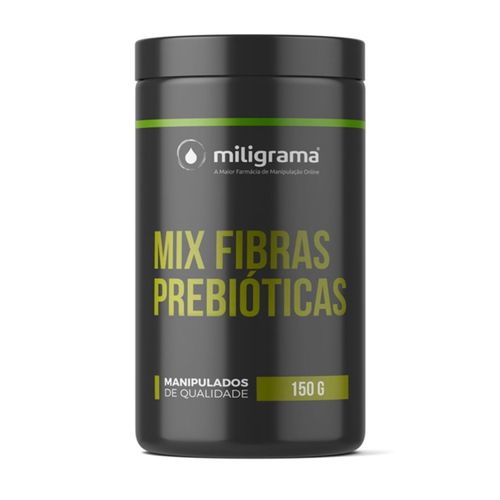 Mix Fibras Prebióticas: Fibregum + Inulina + Polidextrose 150g Mix Fibras Prebióticas - Fibregum + Inulina + Polidextrose 150g