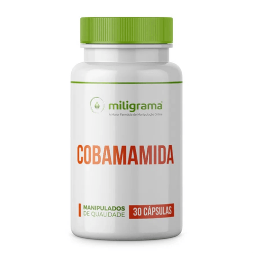 Cobamamida 5mg 30 Cápsulas Cobamamida 5mg 30 Cápsulas