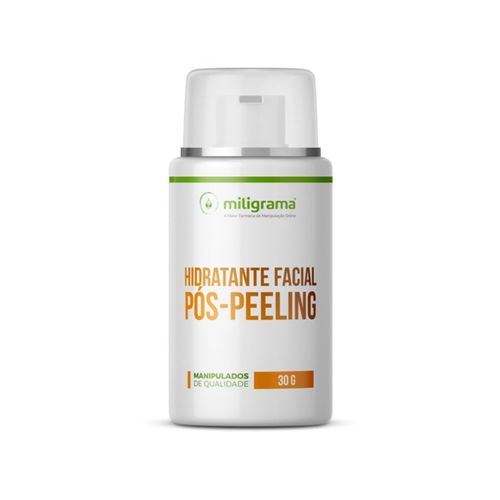 Hidratante Facial Pós-Peeling com Ácido Hialurônico e Aquaporine 30g Hidratante Facial Pós-Peeling com Ácido Hialurônico e Aquaporine 30g