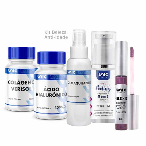 Kit Beleza Facial Anti-idade