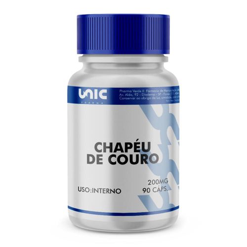 Chapéu De Couro 200Mg - 90 Cápsulas