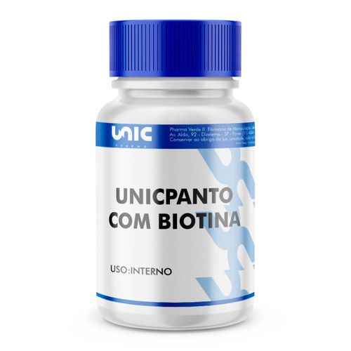 Unicpanto Com Biotina - 60 Cápsulas
