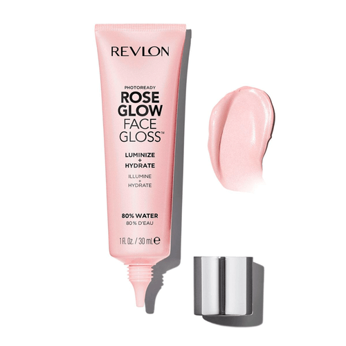 Revlon Rose Glow Face Gloss - Iluminador e Hidratante Facial 30ml 30ML NULO Revlon Rose Glow Face Gloss - Iluminador e Hidratante Facial 30ml 30ML NULO