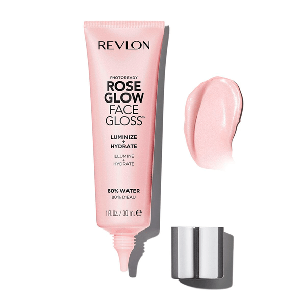 Revlon Rose Glow Face Gloss - Iluminador e Hidratante Facial 30ml 30ML NULO