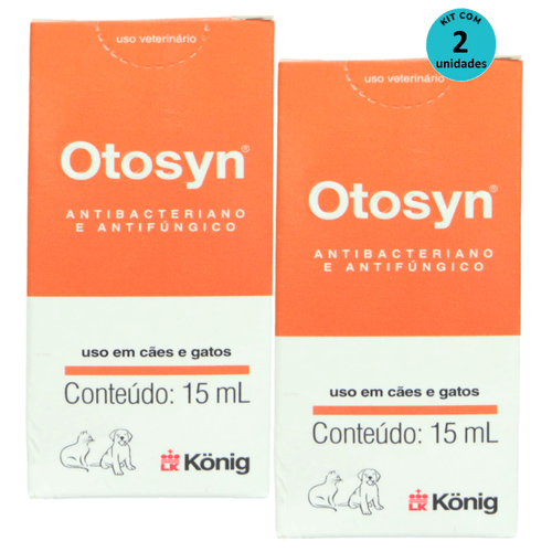 Kit Otosyn 15ml König C 2 unidades Kit Otosyn 15ml König C 2 unidades
