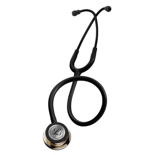 Estetoscópio Littmann Classic III - Preto com Champanhe 5861 Estetoscópio Littmann Classic III - Preto com Champanhe 5861