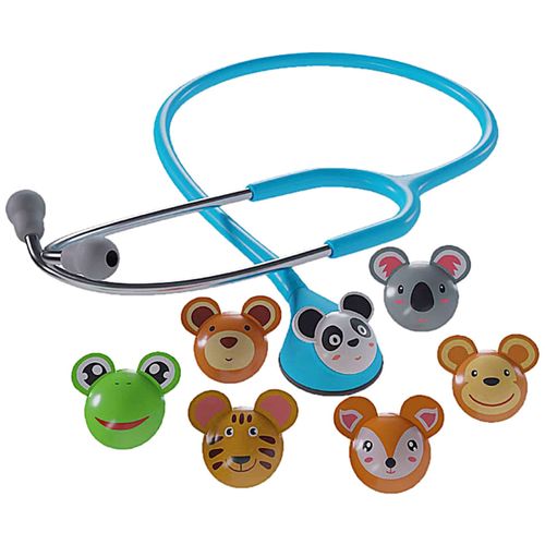 Estetoscópio Spirit MD Master Lite (Fun Animal) Pediátrico - Azul Estetoscópio Spirit MD Master Lite (Fun Animal) Pediátrico - Azul