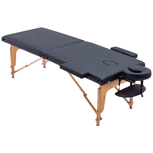 Mesa de Massagem Dobrável de Madeira Procirúrgical - Preta Mesa de Massagem Dobrável de Madeira Procirúrgical - Preta