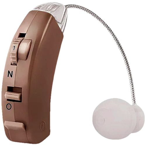 Amplificador Auditivo Externo Elgin BTE - Pele Negra