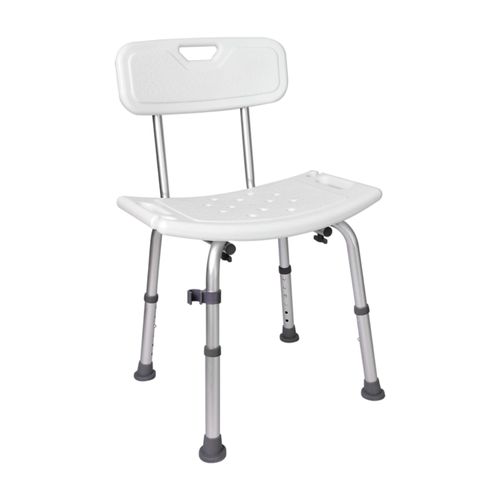 Banco para Banho com Encosto Mercur - Até 135kg