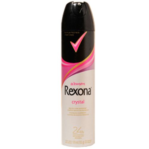 Desodorante Aerosol Rexona Feminino Crystal 105g Desodorante Aerosol Rexona Feminino Crystal 105g