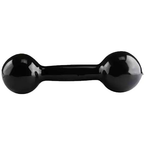 Halter Emborrachado Alux 1kg Preto - unidade Halter Emborrachado Alux 1kg Preto - unidade