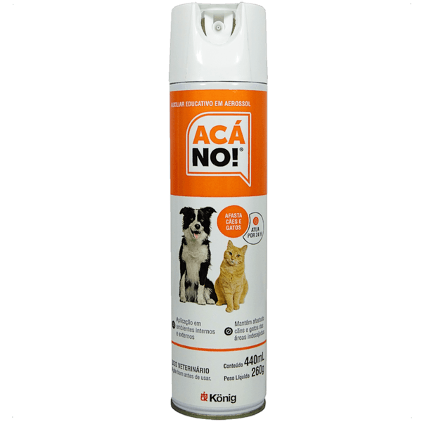 ACÁ NO AFASTA CÃES E GATOS 440ML KONIG