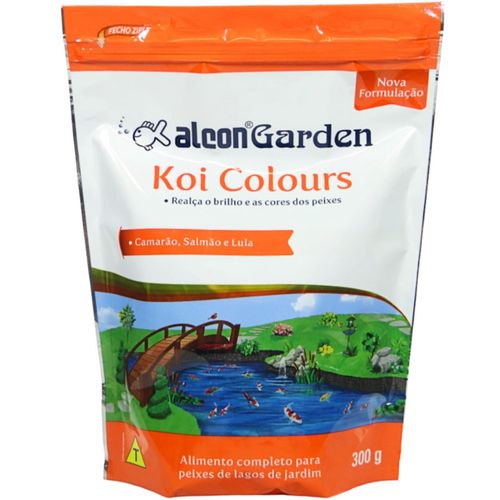ALCON GARDEN KOI COLOURS 300G RAÇÃO PARA PEIXES