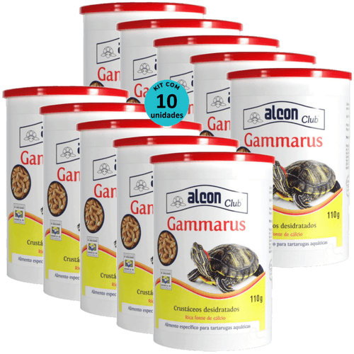 ALCON CLUB GAMMARUS 110G KIT COM 10