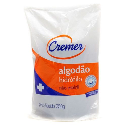 Algodão Hidrófilo Cremer 500g Algodão Hidrófilo Cremer 500g