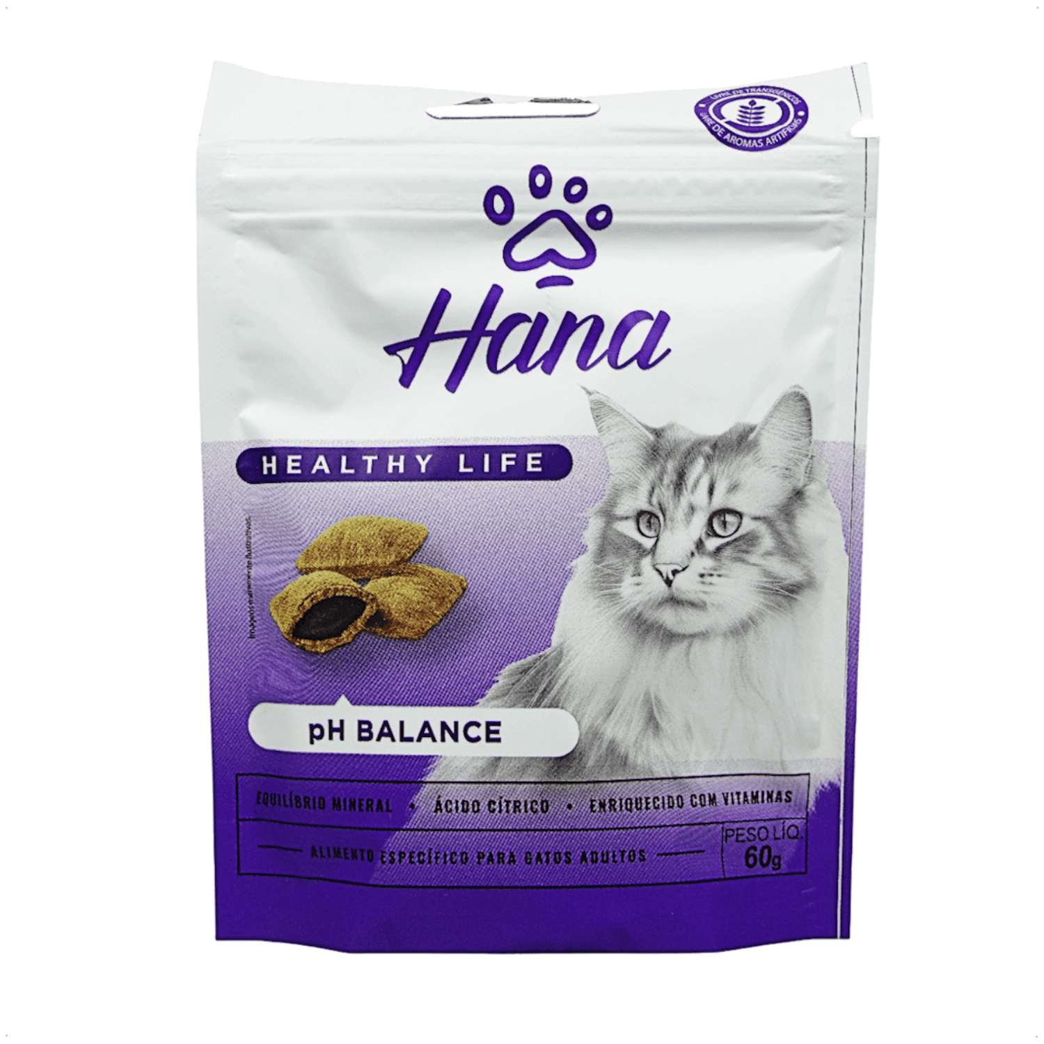 SNACK HANA HEALTHY LIFE PH BALANCE PARA GATOS ADULTOS 60G
