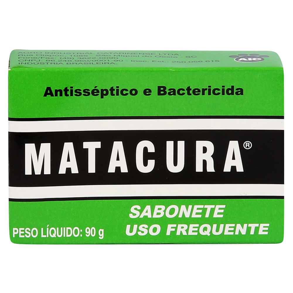 Sabonete Matacura Antisséptico e Bactericida 90g