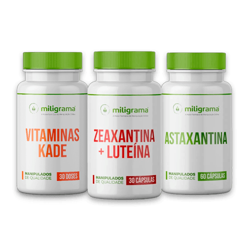 Suplementos para visão saudável