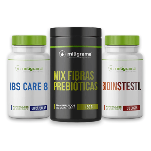 Suplementos para saúde intestinal (disbiose, digestão e imunidade)