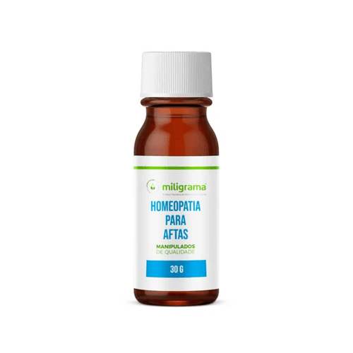 Homeopatia para Aftas Glóbulos 30g Homeopatia para Aftas Glóbulos 30g