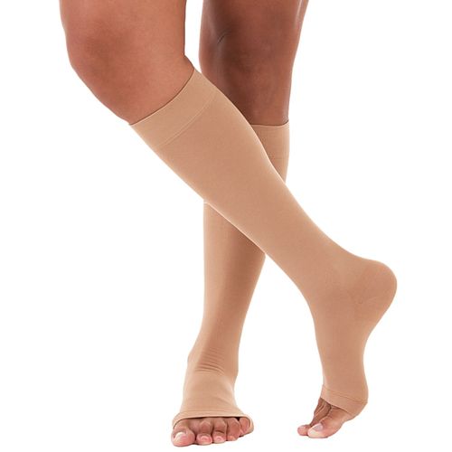 Meia de Compressão 3/4 Ultraline 4000 Venosan - 20-30mmHg - Aberto - Bege - XG - Curta Meia de Compressão 3/4 Ultraline 4000 Venosan - 20-30mmHg - Aberto - Bege - XG - Curta