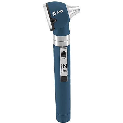 Otoscópio Omni LED Fibra Óptica MD - Blueberry com Estojo Macio