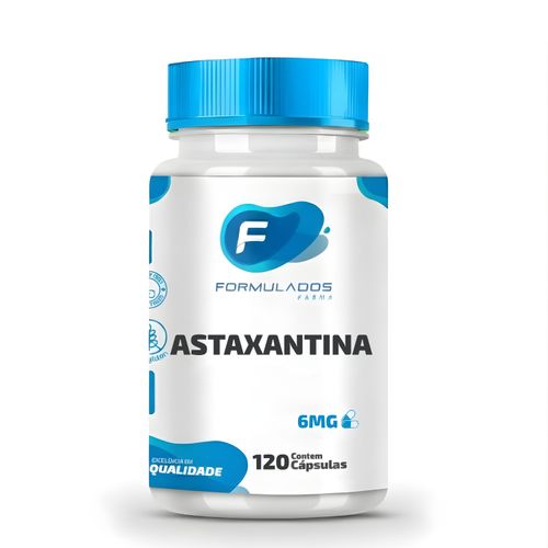 Astaxantina 6mg 120 Cápsulas Astaxantina 6mg 120 Cápsulas