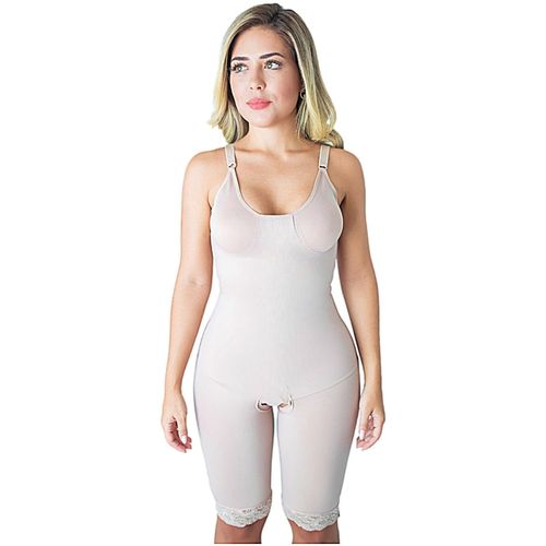 Modelador Abdomen 1/2 Perna 719D Fechado Tam 46/G Bege Modelador Abdomen 1/2 Perna 719D Fechado Tam 46/G Bege