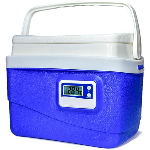 Caixa Térmica com Termômetro Digital 5 Litros Incoterm Caixa Térmica com Termômetro Digital 5 Litros Incoterm