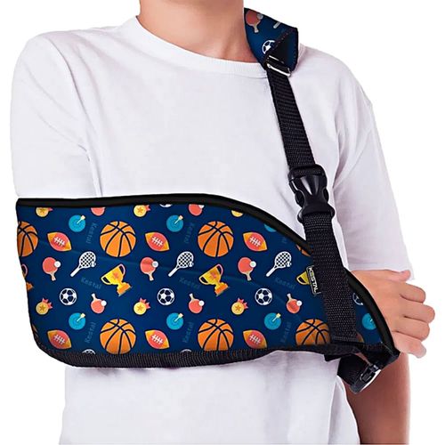 Tipoia Ortopédica Infantil Kestal Azul Tam G - unidade
