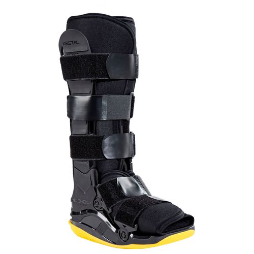 Bota Imobilizadora Longa ExoFoot Kestal - Preta/Amarela - G Bota Imobilizadora Longa ExoFoot Kestal - Preta/Amarela - G