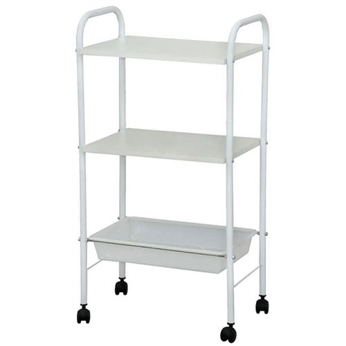 Mesa Auxiliar com 02 Prateleiras e 1 Bandeja MAV-54 - unidade Mesa Auxiliar com 02 Prateleiras e 1 Bandeja MAV-54 - unidade