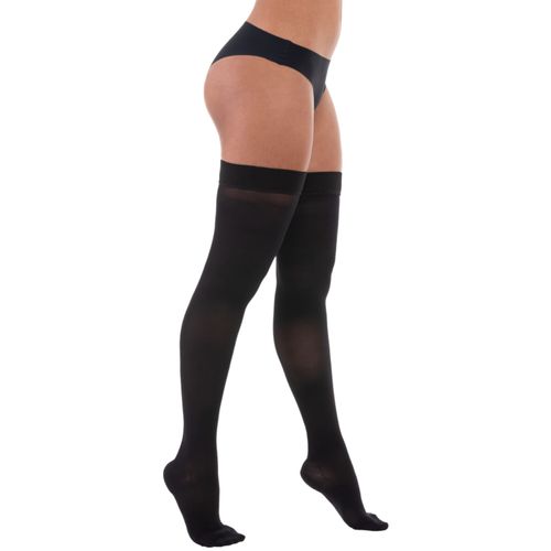 Meia de Compressão 7/8 Ultraline 4000 Venosan - 20-30mmHg - Fechado - Preta - G