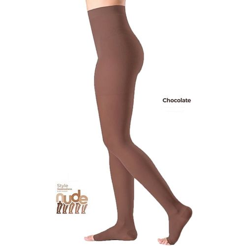Meia-Calça Ever Sheer 20-30mmHg Aberta Chocolate M3 Meia-Calça Ever Sheer 20-30mmHg Aberta Chocolate M3