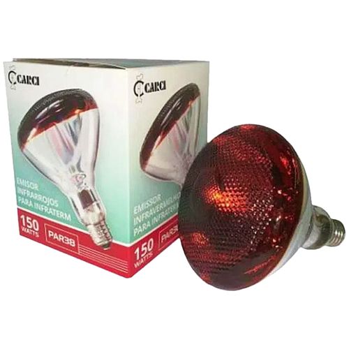 Lâmpada Infravermelho Carci 150W - unidade Lâmpada Infravermelho Carci 150W - unidade