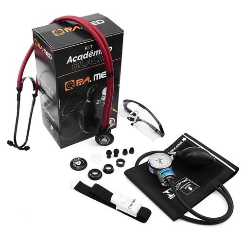 Kit Acadêmico P.A. Med KPA701 - Vinho Black Kit Acadêmico P.A. Med KPA701 - Vinho Black