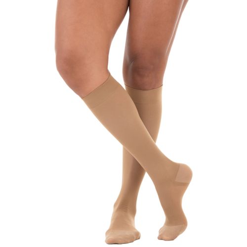 Meia de Compressão 3/4 6000 Venosan - Bronze - 20-30mmHg - Fechado - G Meia de Compressão 3/4 6000 Venosan - Bronze - 20-30mmHg - Fechado - G