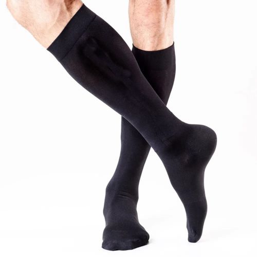 Meia 3/4 Masculina Elegância Urban Sigvaris - 15-20mmHg - Preta - M Meia 3/4 Masculina Elegância Urban Sigvaris - 15-20mmHg - Preta - M