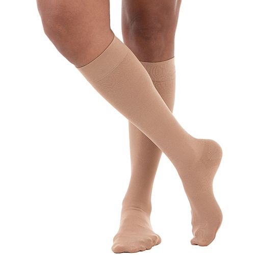 Meia Compressão 3/4 Ultraline 4000 30-40mmHg Fechada Bege G Meia Compressão 3/4 Ultraline 4000 30-40mmHg Fechada Bege G