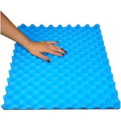 Almofada Ortopédica Quadrada Caixa de Ovo 45X45x7cm - unidade Almofada Ortopédica Quadrada Caixa de Ovo 45X45x7cm - unidade