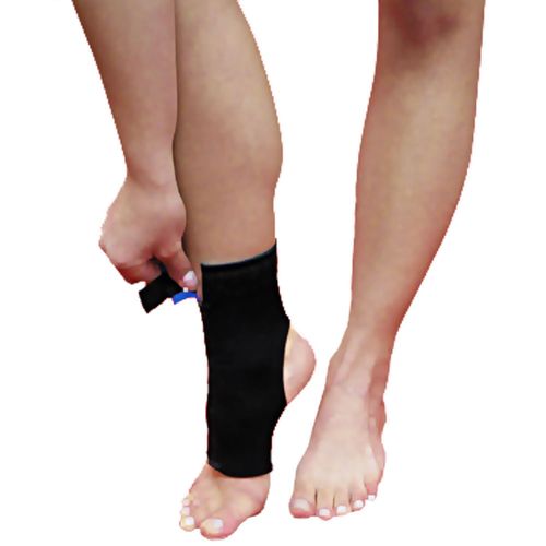 Tornozeleira Neoprene Panturrilha Semi-Ajustável Tam P - unidade