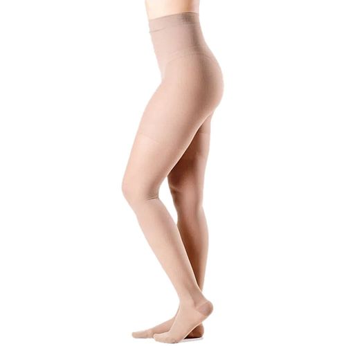 Meia-Calça Ever Sheer 20-30mmHg Fechada Natural Tam M2