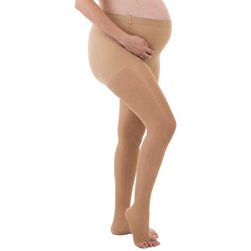 Meia-Calça Gestante Legline Venosan - 15-23mmHg - Pé Aberto - Olinda - Tamanho P