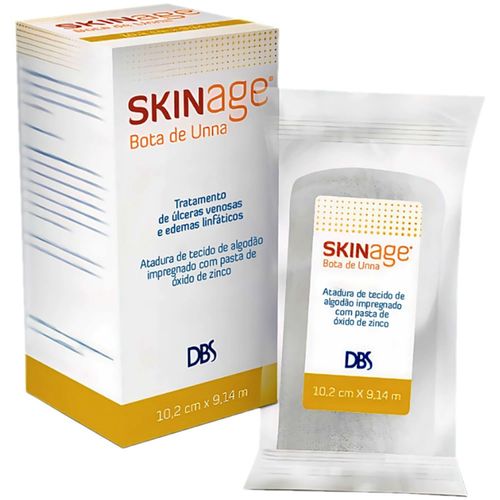 Curativo Bota de Unna Skinage - 10,2 cm x 9,14 m Curativo Bota de Unna Skinage - 10,2 cm x 9,14 m