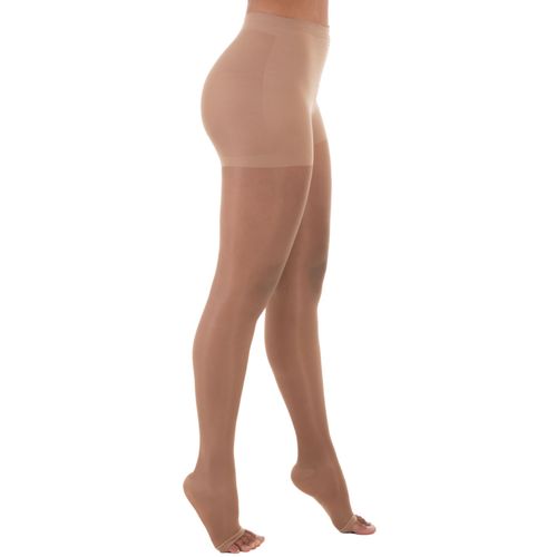 Meia-Calça Legline Venosan - 20-30mmHg - Pé Aberto - Sahara - Tamanho M