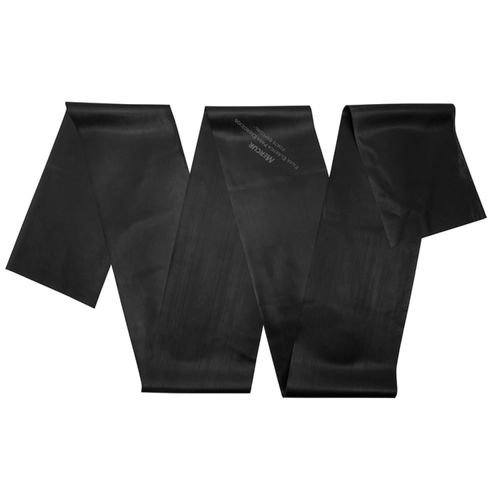 Faixa Elástica para Exercícios Mercur Preta Forte Especial - Metro Faixa Elástica para Exercícios Mercur Preta Forte Especial - Metro