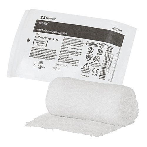Rolo de Gaze com PHMB Kerlix AMD Antimicrobial COVIDIEN - 11,4cm x 3,7m - 3332 Rolo de Gaze com PHMB Kerlix AMD Antimicrobial COVIDIEN - 11,4cm x 3,7m - 3332