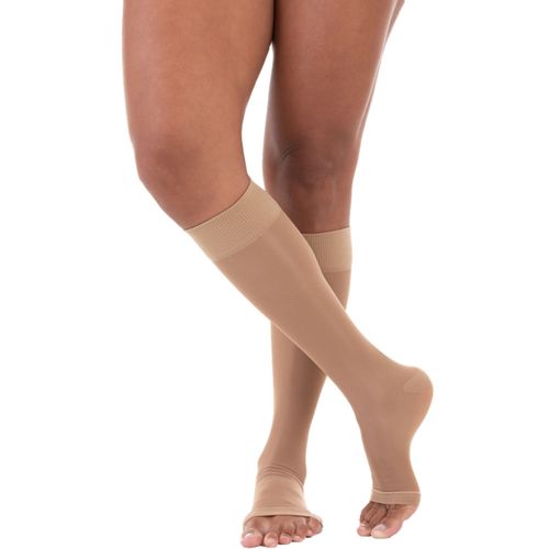 Meia de Compressão 3/4 Legline Venosan - 15-23mmHg - Sahara - Aberta - P Meia de Compressão 3/4 Legline Venosan - 15-23mmHg - Sahara - Aberta - P