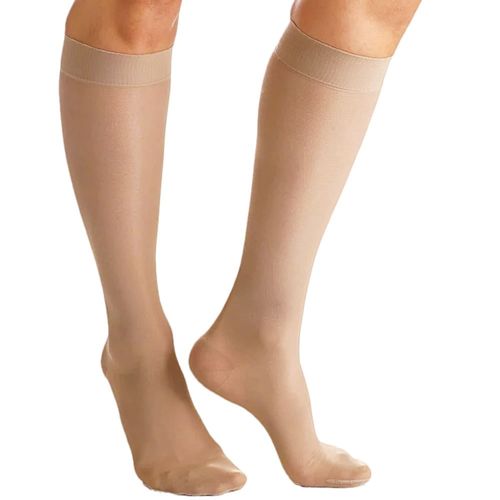 Meia 3/4 Audace Sigvaris - Fechada - 15-20 mmHg - Natural - M Meia 3/4 Audace Sigvaris - Fechada - 15-20 mmHg - Natural - M